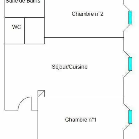 T3 Au Coeur De Appartamento *